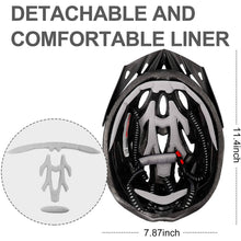 Load image into Gallery viewer, FabSports Black Pink Light weight Bicycle / Bike Helmet with flexible padding.
