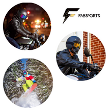 Load image into Gallery viewer, FabSports MultiColor Skull Design protective goggles Mask
