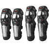 FabSports Pro-X Alloy Stainless Steel Knee & Elbow Guard, Shin Armor Protector