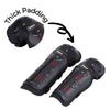 FabSports Pro-X Knee & Elbow Guard, Flexible Adjustable Protector.