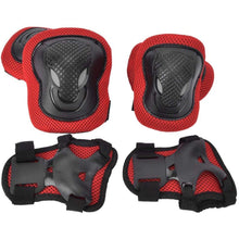 Load image into Gallery viewer, FabSports Knee  Protective Gear &amp; Elbow Pads/Guards for 10 years &amp; Above
