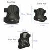 FabSports Knee  Protective Gear & Elbow Pads/Guards for 10 years & Above