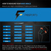 FabSports Knee Cap/sleeve Compression Support for Gym Running Cycling Sports Jogging Workout Pain Relief for Men & Women (Pack of 1 Leg)