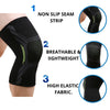 FabSports Knee Cap/sleeve Compression Support for Gym Running Cycling Sports Jogging Workout Pain Relief for Men & Women (Pack of 1 Leg)