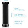FabSports Bike Handlebar Grips, Anti Slip,for Bicycle Handles.