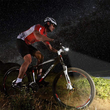 Load image into Gallery viewer, FabSports Waterproof Green Bicycle LED Headlight with Horn
