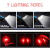 FabSports Red Head light & Tail light with Horn Combo