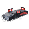 FabSports Red Multi functional Bicycle Headlight, with Phone Holder, Horn & Power Bank