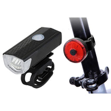 Load image into Gallery viewer, FabSports USB Rechargeable LED Bicycle Light Set, Waterproof Headlamp
