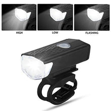 Load image into Gallery viewer, FabSports USB Rechargeable LED Bicycle Light Set, Waterproof Headlamp
