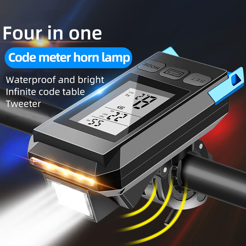 Cycle light with speedometer hotsell