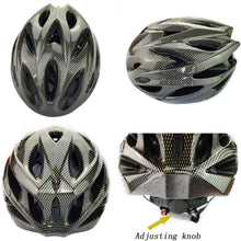 Load image into Gallery viewer, FabSports Black Light weight Bicycle / Bike Helmet with flexible padding.
