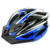 FabSports Black Blue Light weight Bicycle / Bike Helmet with flexible padding.