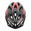 FabSports Black Red Light weight Bicycle Helmet with Back Light