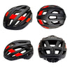 FabSports Matte Finish Adjustable Cycling Helmet for Kids to Adults, Integrally-Molded & light-weight with Detachable Visor