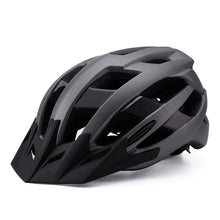 Load image into Gallery viewer, FabSports Matte Finish Adjustable Cycling Helmet for Kids to Adults, Integrally-Molded &amp; light-weight with Detachable Visor
