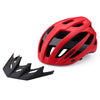 FabSports Matte Finish Adjustable Cycling Helmet for Kids to Adults, Integrally-Molded & light-weight with Detachable Visor