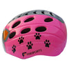 FabSports Kids Adjustable Bicycle Bike Helmet, Light-Weight Paw Bicycle Helmet for Girls & Boys- Adjustable Size Safety Helmet for Children (Age 5-12)