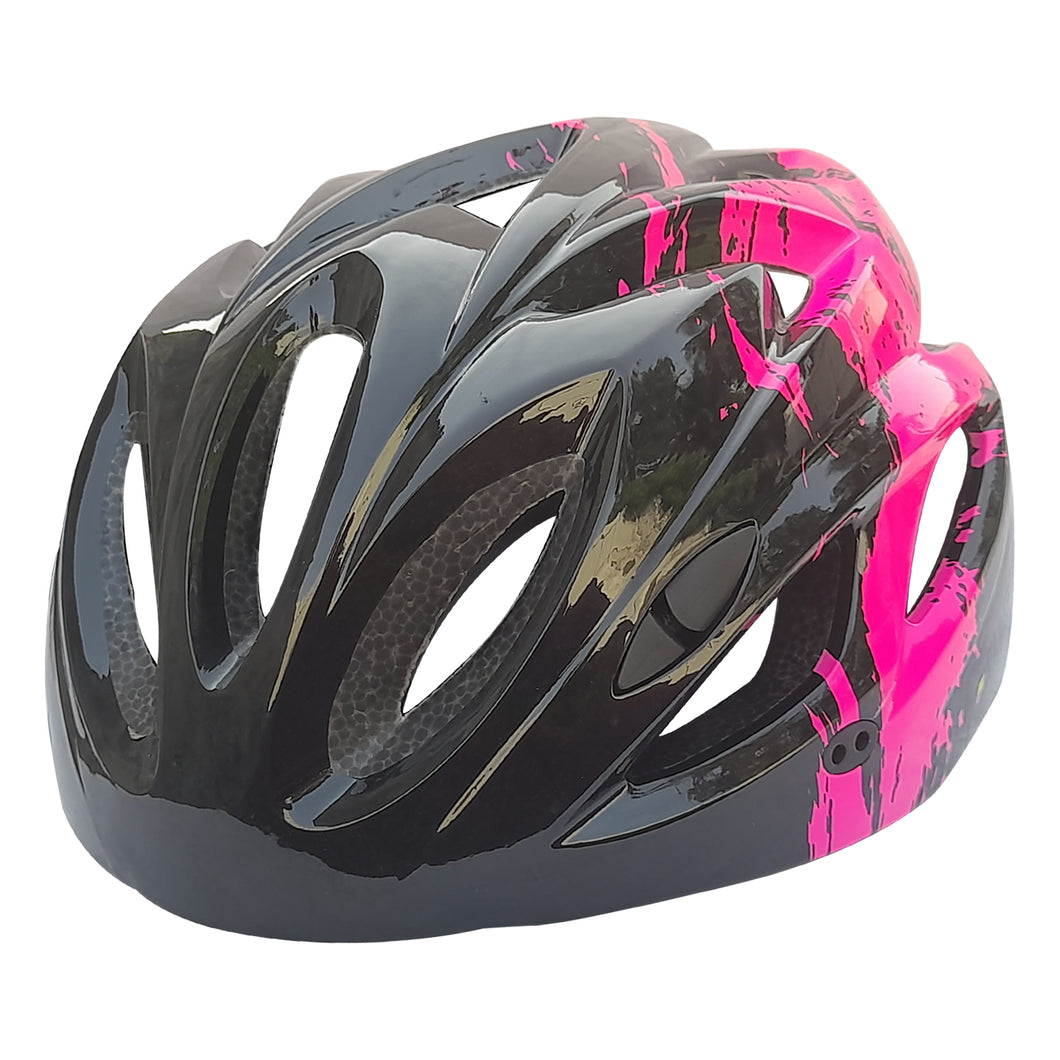 FabSports CE & CPSC Certified Abstract Printed Bike/Bicycle Cycling Helmet for Kids to Adults. Light-weight Bicycle Helmet with Detachable visor