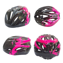 Load image into Gallery viewer, FabSports CE &amp; CPSC Certified Abstract Printed Bike/Bicycle Cycling Helmet for Kids to Adults. Light-weight Bicycle Helmet with Detachable visor
