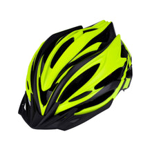 Load image into Gallery viewer, FabSports Bicycle Helmet with Back Light - CE Safety Certified, Lightweight, Mountain Bike Helmet For Kids &amp; Adults, Rear Light &amp; Detachable Sun Visor
