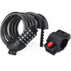 FabSports Bike Lock Cable,4 Feet / 1.2 meter, High Security 5 Digit Resettable Combination Coiling Bicycle Cable Lock for Bicycle Outdoors.
