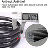 FabSports Bike Lock Cable,4 Feet / 1.2 meter, High Security 5 Digit Resettable Combination Coiling Bicycle Cable Lock for Bicycle Outdoors.