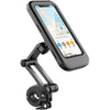 FabSports Waterproof Bicycle Mobile Phone Mount Cell Phone Holder / Cradle Motorcycle- 360° Adjustable, Universal Phone Holder with TPU Touch-Screen