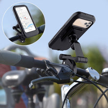 Load image into Gallery viewer, FabSports Waterproof Bike/Bicycle Universal Mobile Phone Holder - 360° Adjustable with TPU Touch-Screen
