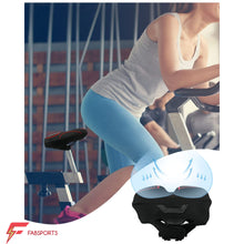 Load image into Gallery viewer, FabSports Bike/Bicycle Seat Cover with Thick soft Padded Gel &amp; Memory foam for extra Comfort for endurance and long rides for Cycling, Spinning Class, Exercise Bike etc
