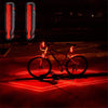 FabSports Fancy laser Spot+Tail Lights, USB Rechargeable, For Bicycles, Scooters, Skateboard LED Spot Light