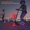FabSports Fancy laser Spot+Tail Lights, USB Rechargeable, For Bicycles, Scooters, Skateboard LED Spot Light