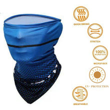 Load image into Gallery viewer, FabSports Cooling Arm Sleeves &amp; Bandana combo for Men &amp; Women with UV Protection, Quick Dry.
