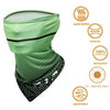 FabSports Cooling Arm Sleeves & Bandana combo for Men & Women with UV Protection, Quick Dry.