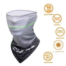 Load image into Gallery viewer, FabSports Cooling Arm Sleeves &amp; Bandana combo for Men &amp; Women with UV Protection, Quick Dry.
