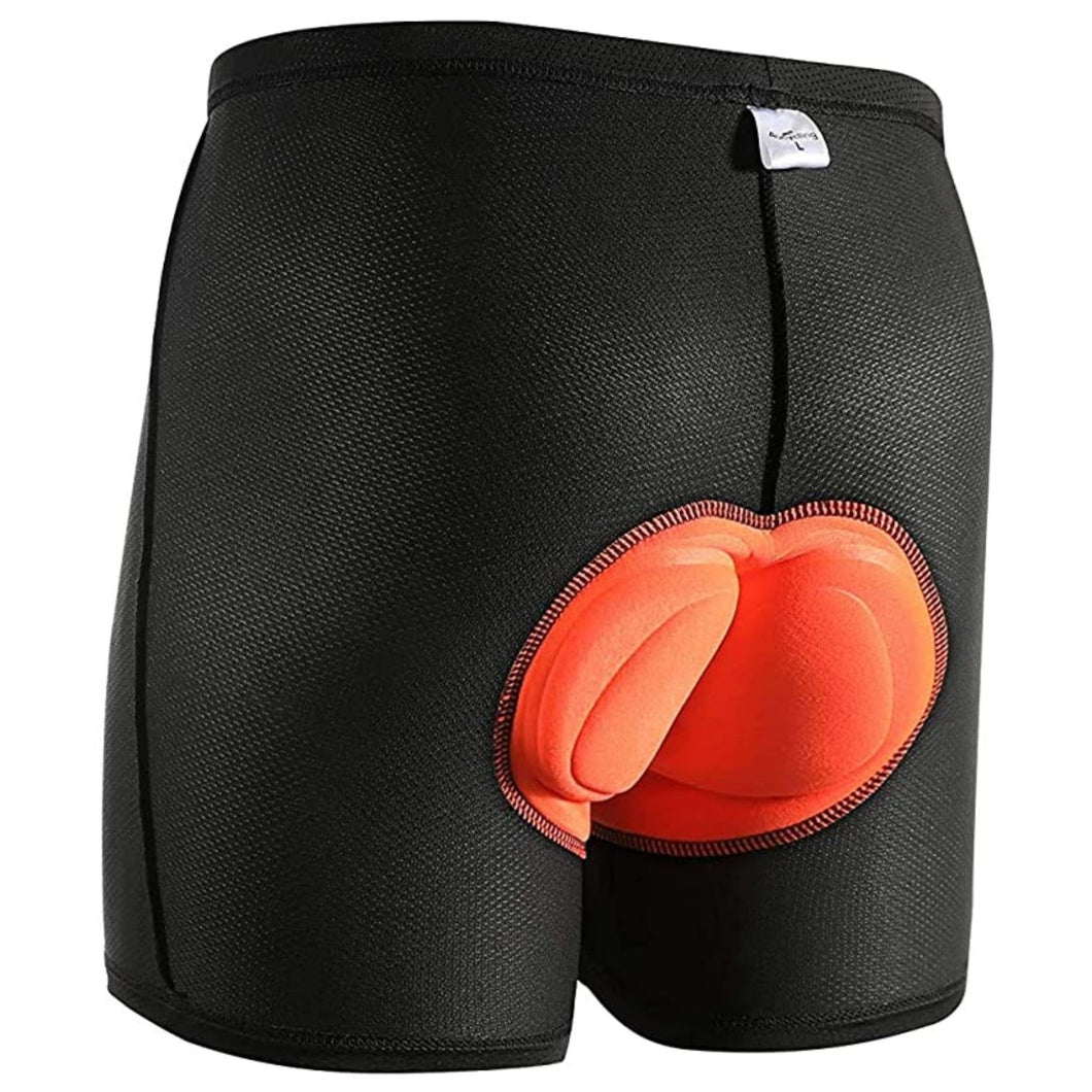 FabSports Padded Polyester Cycling Underwear, 3D Padding, Quick Dry, Breathable, Light weight for Bikes/Bicycle for Men & Women.