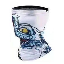 Load image into Gallery viewer, FabSports Cooling Tatoo Arm Sleeves &amp; Bandana combo for Men &amp; Women with UV Protection, Quick Dry
