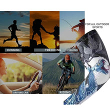 Load image into Gallery viewer, FabSports Cooling Tatoo Arm Sleeves &amp; Bandana combo for Men &amp; Women with UV Protection, Quick Dry
