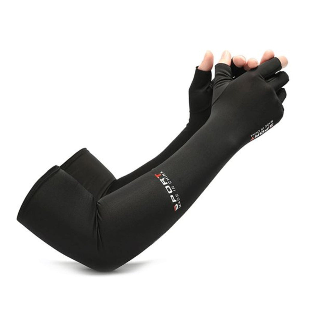 FabSports Cooling Ice Sleeves for men & women for UV Protection-UPF 50, Washable & Quick Dry