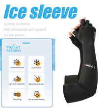 Load image into Gallery viewer, FabSports Cooling Ice Sleeves for men &amp; women for UV Protection-UPF 50, Washable &amp; Quick Dry
