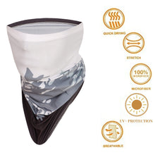 Load image into Gallery viewer, FABSPORTS Abstract Printed Unisex Cooling Arm Sleeves &amp; Bandana combo with UV Protection
