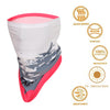 FABSPORTS Abstract Printed Unisex Cooling Arm Sleeves & Bandana combo with UV Protection