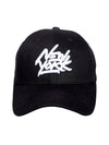 FabSports New York Black Cotton Baseball Cap