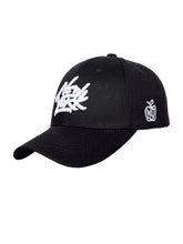 Load image into Gallery viewer, FabSports New York Black Cotton Baseball Cap
