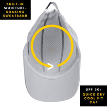 Load image into Gallery viewer, FabSports Unisex Quick Dry Caps / Hats for Men &amp; Women with UV protection, Adjustable size(56-59 cm)
