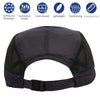 FabSports Unisex Quick Dry Caps / Hats for Men & Women with UV protection, Adjustable size(56-59 cm)