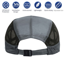 Load image into Gallery viewer, FabSports Unisex Quick Dry Caps / Hats for Men &amp; Women with UV protection, Adjustable size(56-59 cm)
