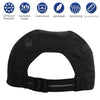 FabSports Unisex Quick Dry Caps / Hats for Men & Women with UV protection, Adjustable size(56-59 cm)
