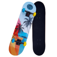 Load image into Gallery viewer, FabSports 31&quot; x  8&quot; inch Standard Skateboard Double kick Concave skateboard for teens &amp; adults
