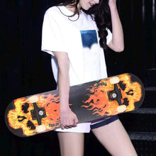 Load image into Gallery viewer, FabSports 31&quot; x 8&quot; inch Standard Skateboard black matt finish aluminium bracket for teens &amp; adults
